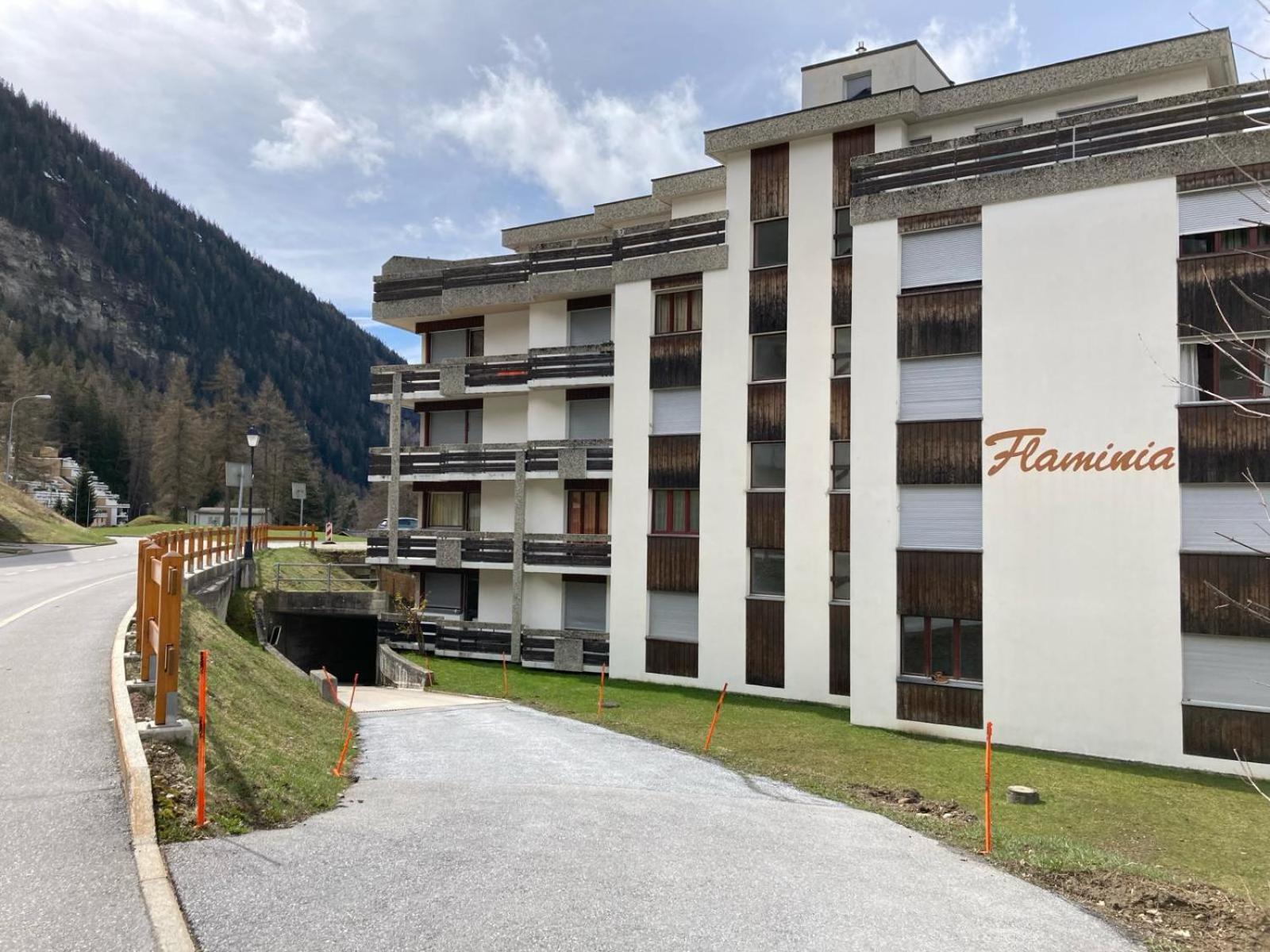 Flaminia Wohnung 15 - Best View And Free Parking! Leukerbad Exterior photo