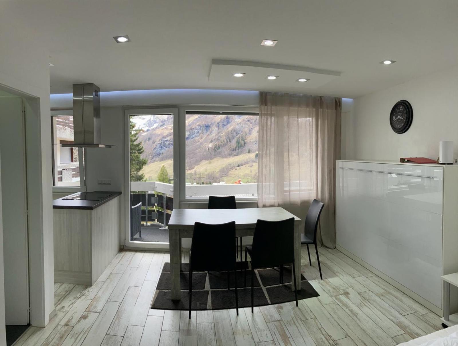 Flaminia Wohnung 15 - Best View And Free Parking! Leukerbad Exterior photo