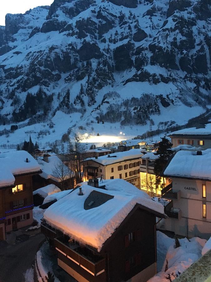 Flaminia Wohnung 15 - Best View And Free Parking! Leukerbad Exterior photo